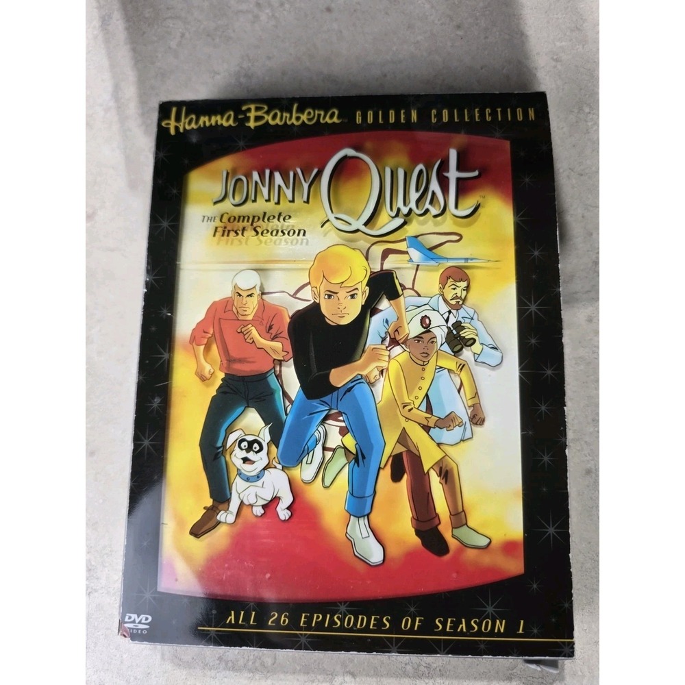 Jonny Quest The Complete First Season DVD Hanna-Barbera Golden Collection 4-Disc